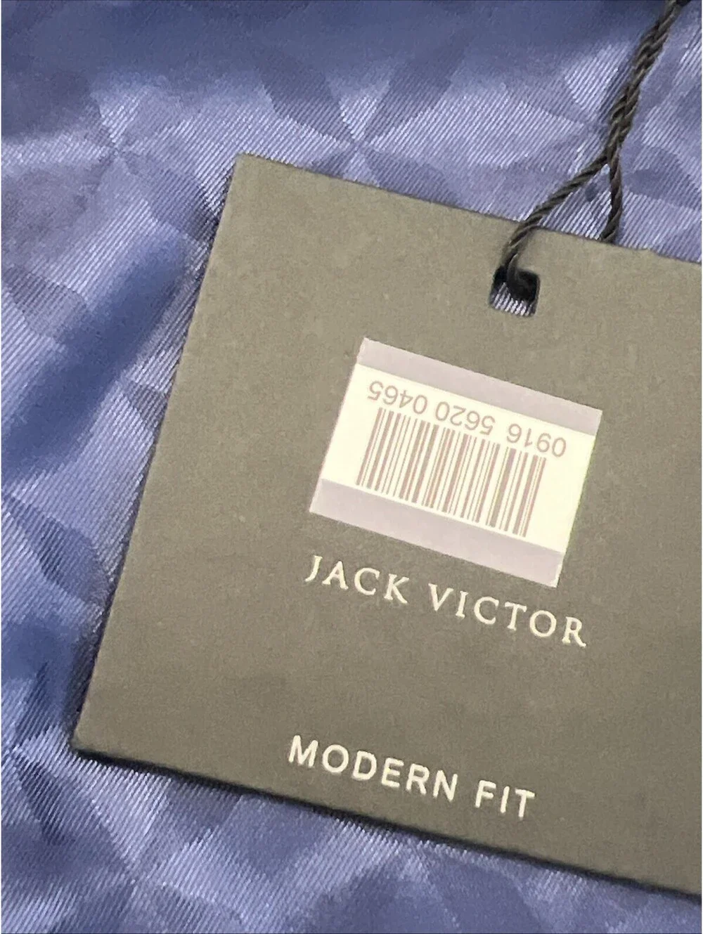 Jack Victor Blazer Jacket Size Large 42 S Navy Blue Wool Suit Jacket